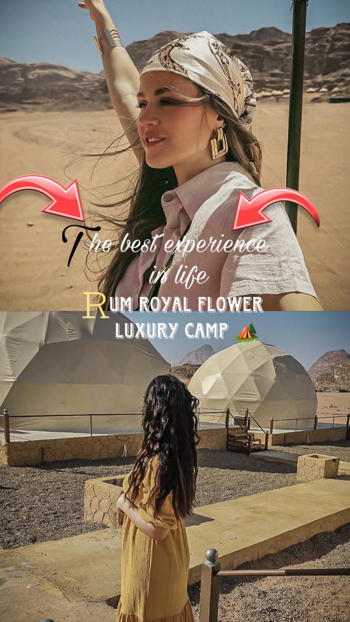 Rum Royal Flower Luxury Camp ワディ ・ラム エクステリア 写真